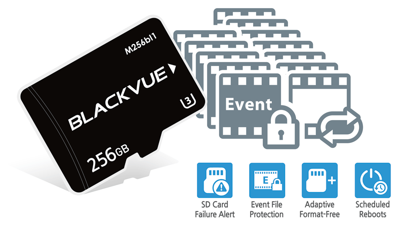 BlackVue 256GB microSD card
